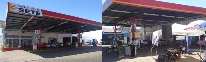 Foi inaugurado ontem o Auto Posto e Conveniência Sete