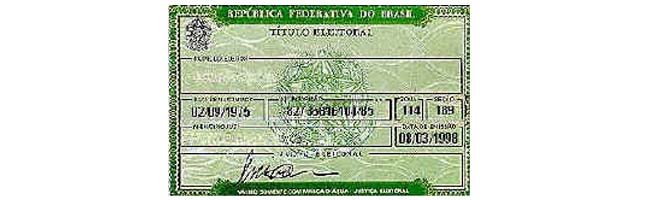 Prorrogado até o dia 30 prazo para tirar 2ª via do título de eleitor