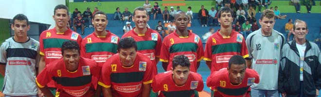 Equipe de futsal perde jogo e é eliminado da competição