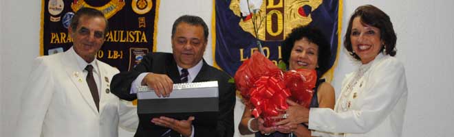 Lions Clube completa 51 anos e homenageia Dr. Ediney Taveira