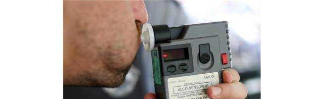 Lei seca pega motorista próximo a Coimbra