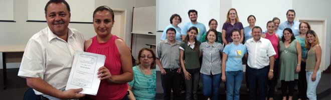 Prefeito Ediney se reúne com professores para conhecer o Sindicato dos Professores Municipais