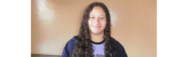 Aluna Janaine da “Helena Wirgues” é a primeira colocada na Prova Desafio do Colégio MVC Objetivo