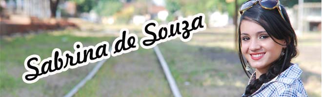 Sabrina de Souza é a Gata da Semana, confira os clicks.