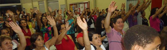 Escola realiza celebração de Ação de Graças por encerramento de atividades de projeto