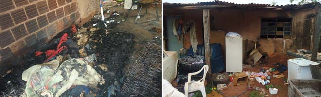 Quarto pega fogo em Loteamento na Barra Funda