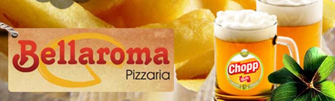 DERRETENDO: 1 Porção de Fritas+ 2 Chopps Malta na Bellaroma Pizzaria de R$ 14,80 por R$ 7,40