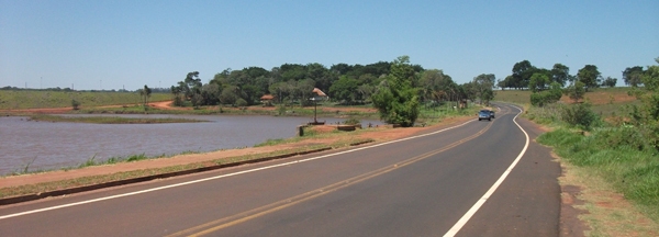 Estrada do Balneário será interditada a partir de segunda-feira para obras no Grande Lago