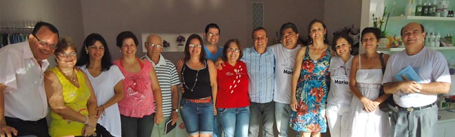 Lelly Lingerie recebeu nesta manhã o terço empresarial
