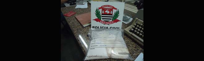 Acusado por tráfico de drogas é preso na Vila Marim com mais de 1.300g de cocaína