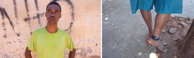 Bateria descarregada da tornozeleira faz com que paraguaçuense detido fosse dado como foragido