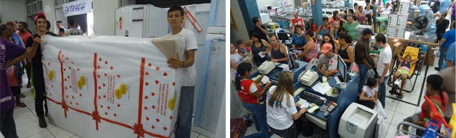 Em guerra contra concorrência em  Paraguaçu, lojas fazem liquidação de até 70% de desconto