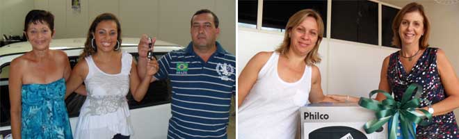 Lojas fazem entrega dos prêmios aos ganhadores da promoção “Natal Mágico”