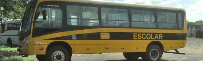 Prefeitura recebe mais um ônibus para o transporte escolar