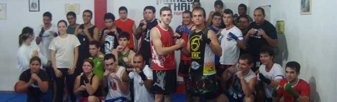 Equipe de Muay Thai de Paraguaçu une força com equipe de penta campeão brasileiro