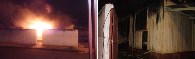 Casa na Vila Affine é totalmente destruída pelo fogo