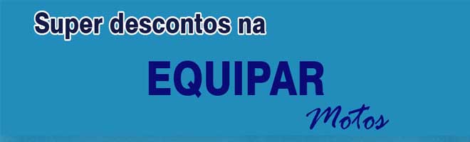 A Equipar Motos preparou grandes descontos em suas motos Honda. Confira!