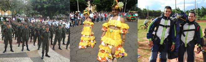 Paraguaçuenses comemoram os 86 anos da cidade prestigiando eventos durante todo o sábado