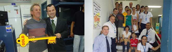 Magazine Luiza entrega chave do carro 0 km ao paraguaçuense Orlando Gregório