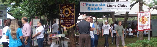 18ª Feira da Saúde do Lions Clube será no próximo dia 1º