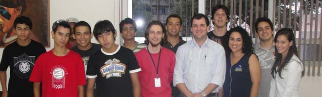 Alunos do CEBRAC de Assis visitam a Câmara Municipal