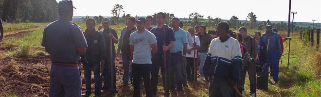 Corpo de Bombeiros prepara grupo para Formação de Brigada de Incêndio em Coberturas Vegetais