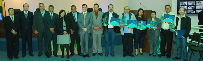 Câmara entrega o Troféu “Amigos do Meio Ambiente”
