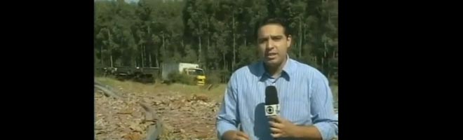 Tv Tem exibe matéria sobre o perigoso trecho de acesso à Rodovia Manilio Gobbi