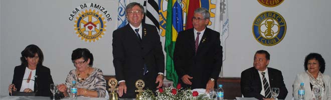 Toma posse novo presidente do Rotary Clube de Paraguaçu Paulista