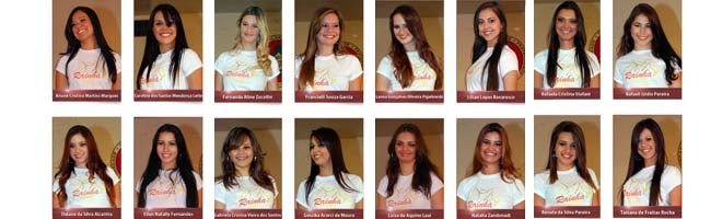 Conheça as 16 finalistas para a Rainha da 11ª Expo