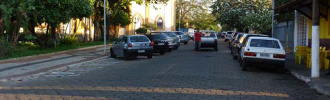 Prefeitura implanta mais uma etapa de estacionamentos 45 graus