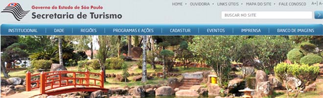 Estância de Paraguaçu é destaque no site da Secretaria de Turismo do Governo de SP