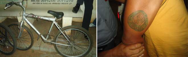 Palmeirense é preso por furtar bicicleta na Vila Nova
