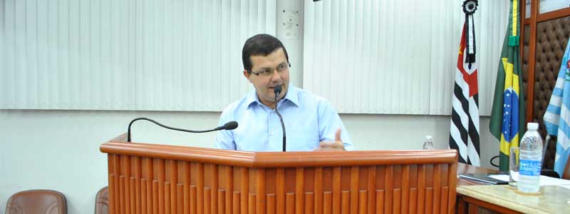 Vereador Eduardo Camargo reassume a sua cadeira