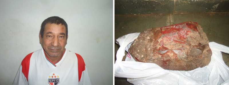 Homem tenta matar amásia com pedradas na cabeça