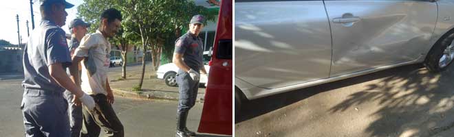 Motociclista embriagado colide em veículo e é liberado após pagar fiança