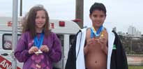 Jovens atletas paraguaçuenses participam de campeonatos e conquistam ouro e prata
