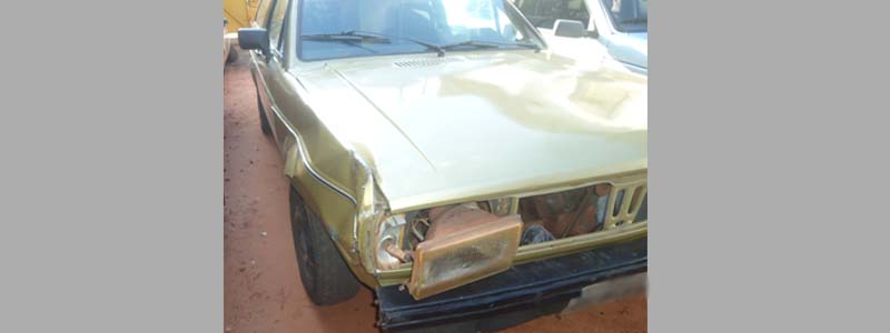 Motorista embriagado colide veículo, é detido e liberado após pagamento de fiança