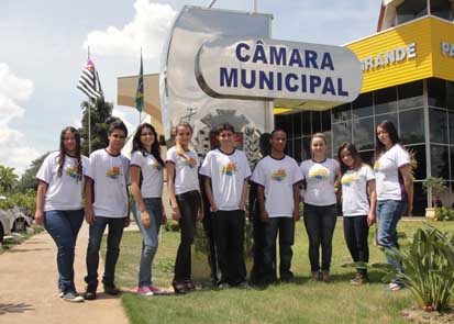 Vereadores Jovens são recebidos na Câmara Municipal