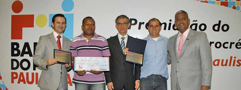 Banco do Povo recebe premiação em SP por conquistar o 3º lugar no número de operações realizadas