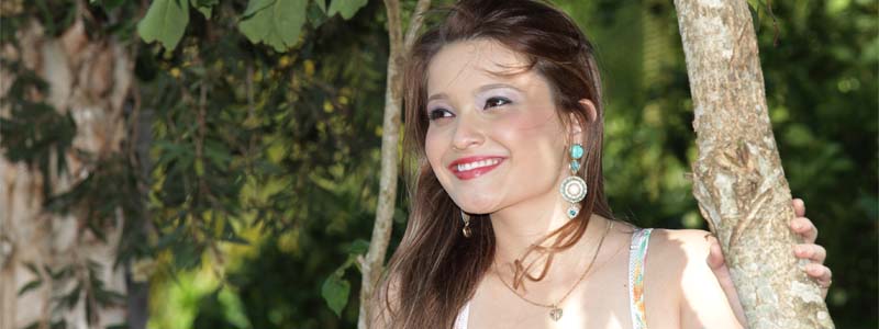 Beleza e simpatia traduzem Aline Machado
