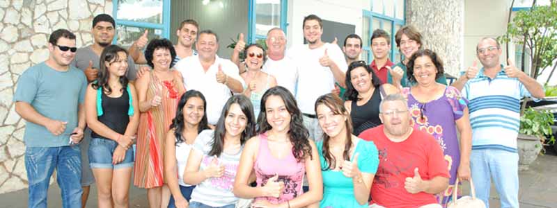 Integrantes da Lyra Municipal almoçam com o Prefeito Ediney