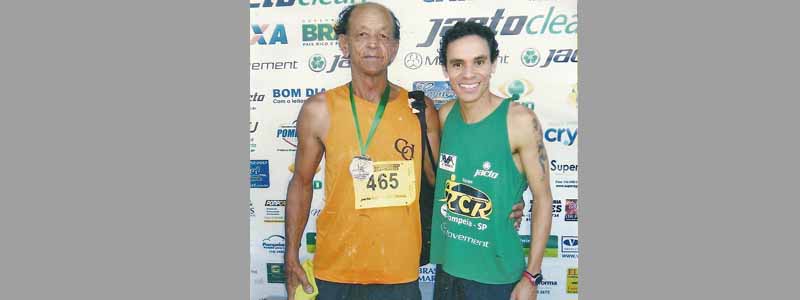 Mello se destaca em prova pedestre e conquista a medalha de ouro