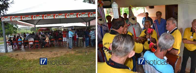 Centenas de pessoas prestigiaram a celebração de Folias de Reis no Campinho; confira as fotos