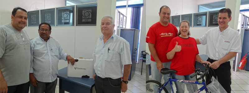 ACE faz a entrega dos prêmios aos ganhadores da promoção “Natal Mágico – Paraguaçu é 10”