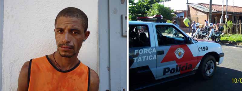 ROCAM e Força Tática prendem homem com crack no Jardim Tênis Clube