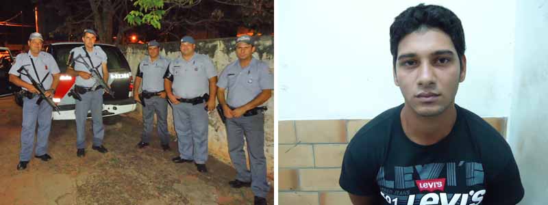 PM captura último envolvido no roubo seguido por morte ocorrido em Cardoso de Almeida