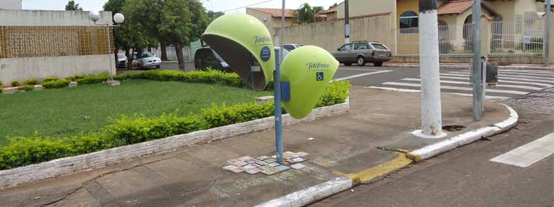 Na era do celular,Telefônica vai reduzir o número de orelhões em Paraguaçu Paulista