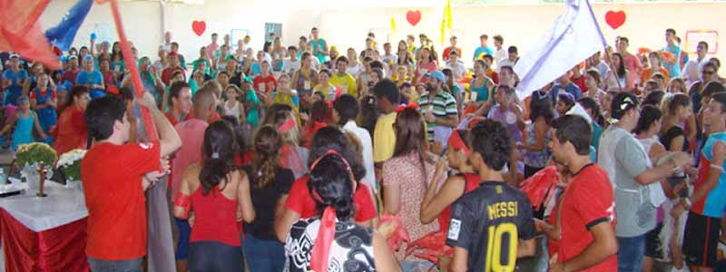 7º Retiro de Carnaval reúne cerca de 200 pessoas no campus da faculdade