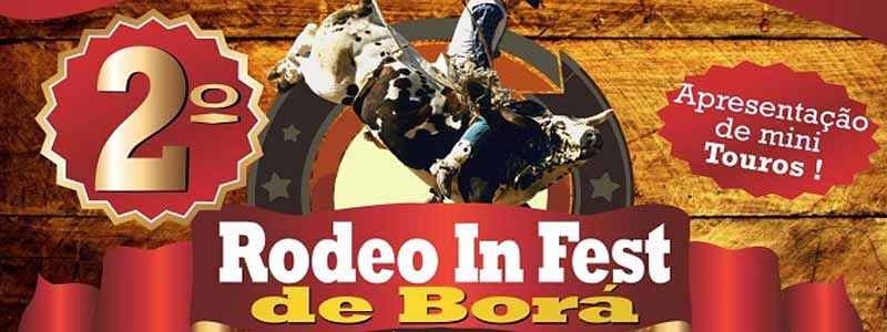 Inicia nesta quinta-feira o 2º Rodeio In Fest de Borá